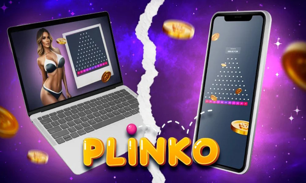 Plinko gameplay.